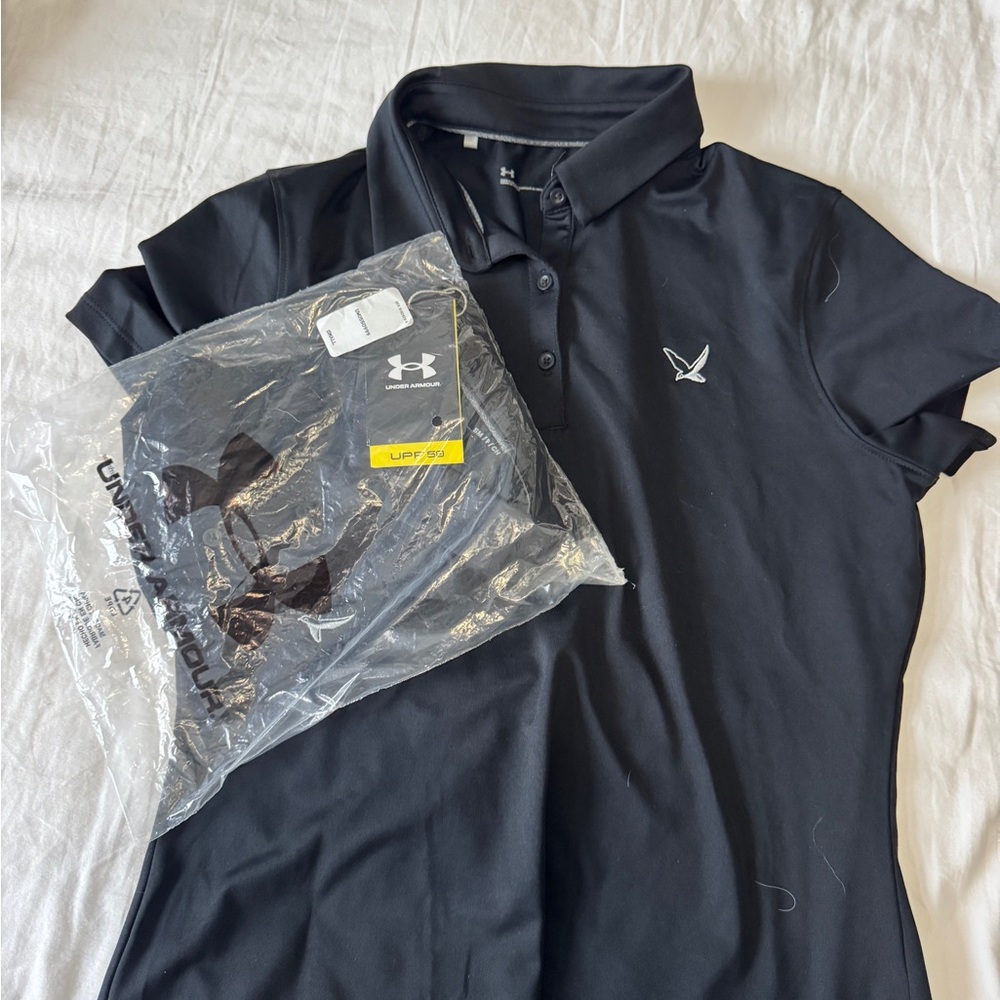 Under Armour Performance Polo with Emblem 2 for 1 deal!!!! UPF 50